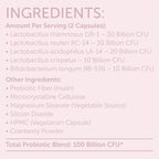 Bacterial Vaginosis Symptoms Relief for Women | Natural Homeopathic Supplement for Odor, Itching, Discharge, BV, and Vaginal Microbiota Imbalance | 60 Capsules for pH Balance and Daily Support