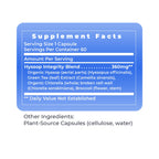 Premier Research Labs Hyssinol - Hyssop Herb, Hyssop Capsules, Wellness Pills with Organic Hyssop Dry Herb, Dietary Supplement with Green Tea, Antioxidant Support - 60 Vegetarian Capsules