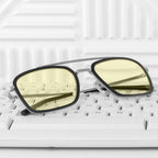 GUNNAR - Stark Industries Edition Blue Light Sunglasses - Blocks 65% Blue Light - Amber Tint