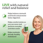 NatureCity True-Aloe Gut Health Support – 80,000mg Aloe Vera Gel Equivalent Per Serving – Organic Aloe Vera (120 Capsules) for Digestive, Skin & Joint Support | Small Easy-to-Swallow Pills