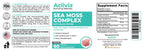 Aclivia - Organic Irish Sea Moss Capsules with Bladderwrack & Burdock Root - 102 Minerals Sea Moss Supplement - Thyroid Support, Immune Boost - Non-GMO (60 Count)