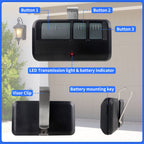 893MAX for liftmaster Craftsman Chamberlain Garage Door Opener Remote, Universal Garage Door Opener Remote Replaces 893LM G953EV-P2 371LM 373LM 890MAX 971LM 973LM(10 Pack)