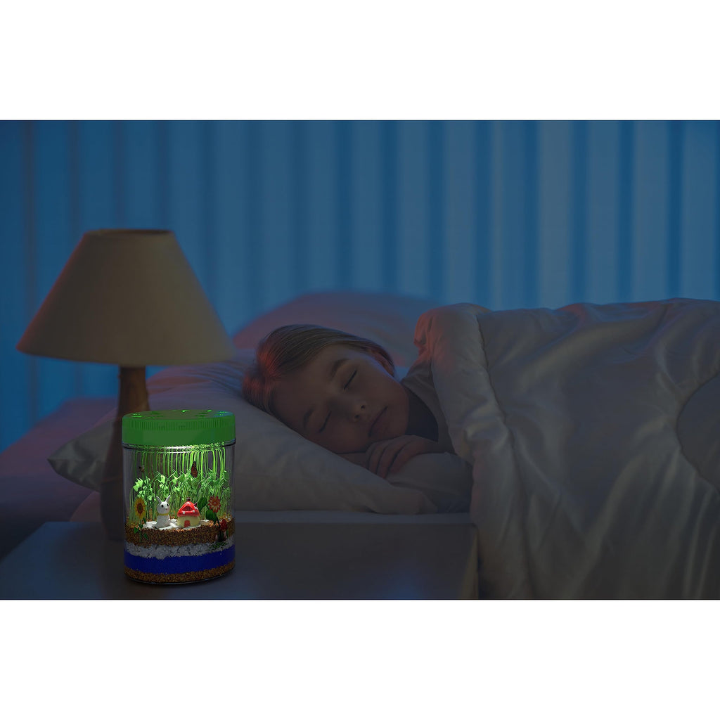 Dan&Darci Light-Up Terrarium Kit for Kids - STEM Science Kit - Educational DIY Toy for Boys & Girls - Birthday Gift - Craft Project Idea for Ages 6 7 8 9 10 11 12 Year Old