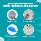Scrubbing Bubbles Easy Clean Foaming Bleach-Free Bathroom All Purpose Cleaner, Fast-Acting Foam Cleans Limescale, Dirt and Grime on Showers, Sinks, Toilets, Tiles, Counters, & More, 32oz Spray
