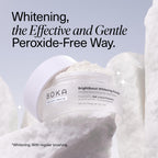 Boka Teeth Whitening Powder - Nano Hydroxyapatite, Appropriate for Sensitive Teeth, Whitening - Toothpaste Alternative with Essential Oils, Has Probiotics, Multivitamins & Aloe