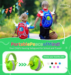 PROHEAR 032 2.0 Noise Cancelling Headphones for Kids - 25dB Noise Reduction - Adjustable Sensory Ear Protection Muffs for Concert, Fireworks, Monster Truck Shows, School - Green