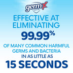 Germ-X Original Hand Sanitizer, 2 Fl Oz (Pack of 6), Less Drying Moisturizing Gel with Vitamin E, No Rinse Formula, Display Pack, Mini Travel Size for On-The-Go