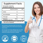 Magnesium Glycinate Gummies 500mg, Sugar-Free for Adults & Kids, Magnesium Gummies for Sleep, Stress & Muscle Relief, Supports Bone & Nerve Health, Vegan, Pectin-Based, 60 Count, Blueberry Flavor
