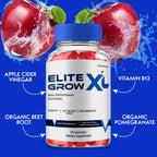Gold Nutra (1 Pack) Elite Grow XL Gummies, Elite Grow XL Supplement, High Potency Max Performance, All Natural Formula