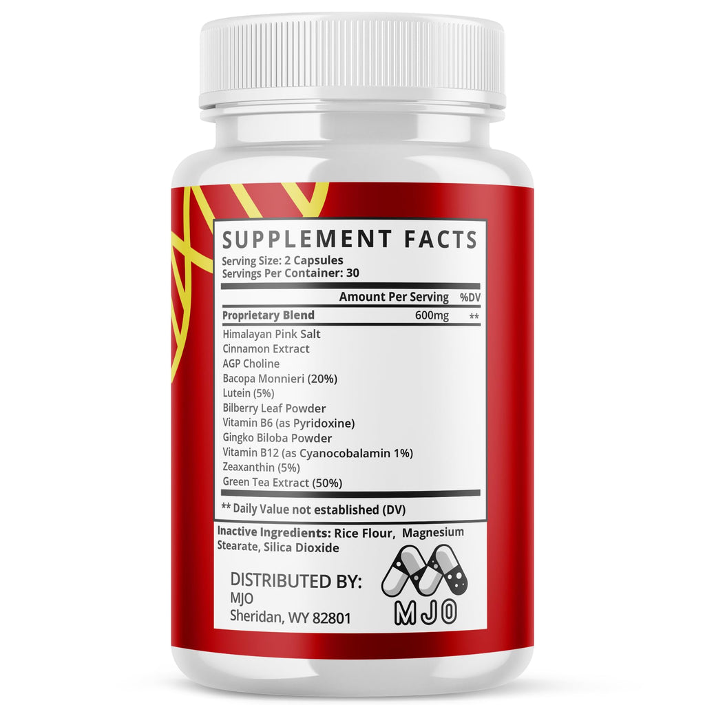 (2 Pack) Gluco Health Capsules, Official Glucohealth Support Pills with All Natural Ingredients, Advanced Gluco Health Formula Health Supplement with Maximum Strength Vitamin Formula (120 Capsules)
