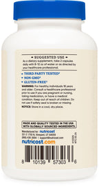 Nutricost Colostrum 500mg, 120 Caps (2 Bottles)