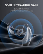 ELEHEAR-Beyond Hearing Aids, OTC Rechargeable Bluetooth Hearing aids for Seniors and Adults with AI Noise Cancellation and Tinnitus Masking, Superior Sound Quality, Bluetooth 5.3 and App Control