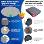 78 Inch Round Hot Tub Mat - Extra-Thick Interlocking Hot Tub Protective Pad Spa Pool Foam Insulation Mat Ground Base Flooring Protector for Portable Inflatable Hot Tub Accessories Outdoor Indoor