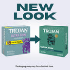 Trojan Ultra Thin Latex Condoms for Men, 36 Count