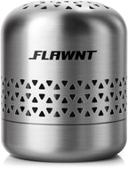 FLAWNT Fridge Deodorizer, 10-Year Odor Eliminator for Refrigerator, No Refills or Fragrance, More Effective Than Charcoal Air Purifiers-Space Grey
