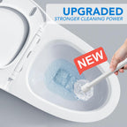50 Pcs Disposable Toilet Bowl Wand Refills for Clorox, Upgraded Replacement Heads System Compatible with Clorox Toilet Wand Refills for Bathroom Cleaning