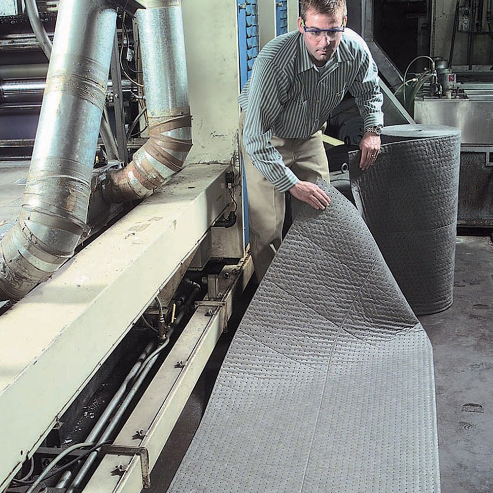 PIG Absorbent Mat Roll - 30" x 200' Mediumweight Mat Roll - Absorbs up to 42.5 Gallons per Roll - MAT411