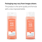 Amazon Basics Clarifying Pink Grapefruit Body Wash, 2% Salicylic Acid Acne Treatment, Foaming, Refreshing, Prevents Breakouts, Dermatologist Tested, 8.5 fl oz, 4-Pack (Previously Solimo)