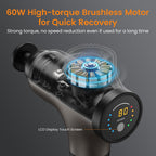 Mebak 3 Massage Gun Deep Tissue, Muscle Massager for Athletes Pain Relief
