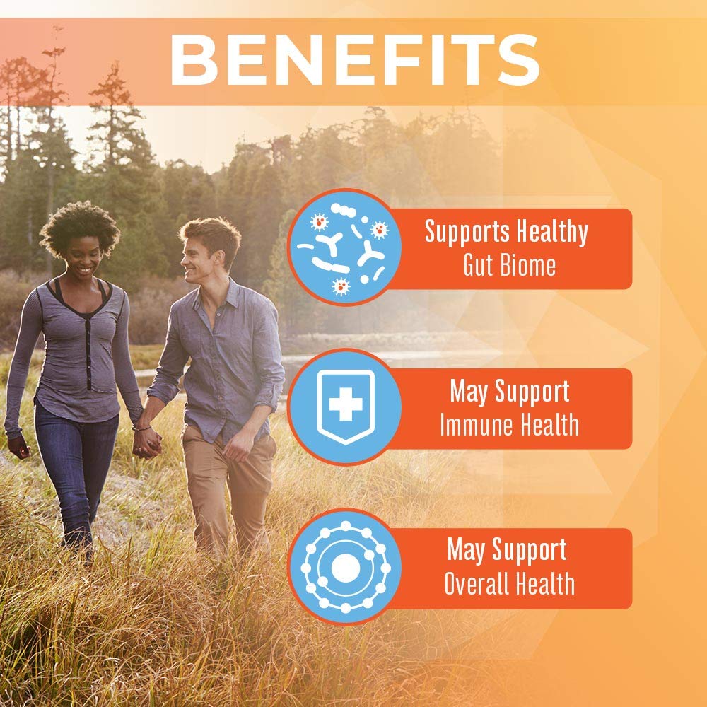 MaryRuth Organics Probiotic Turmeric + Extra GI Support | 62 Billion CFU | Organic Ingredients Turmeric Complex with Probiotics | Turmeric Curcumin Capsules for Digestion | Vegan | 60 Count