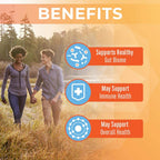 MaryRuth Organics Probiotic Turmeric + Extra GI Support | 62 Billion CFU | Organic Ingredients Turmeric Complex with Probiotics | Turmeric Curcumin Capsules for Digestion | Vegan | 60 Count