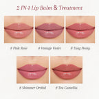 bayfree Tinted Lip Balm Plumper, Glossy, Pump Lips, Lightweight, Moisturize & Tint with Jojoba Seed Oil, Vegan Lipbalm Lip Care, Garden