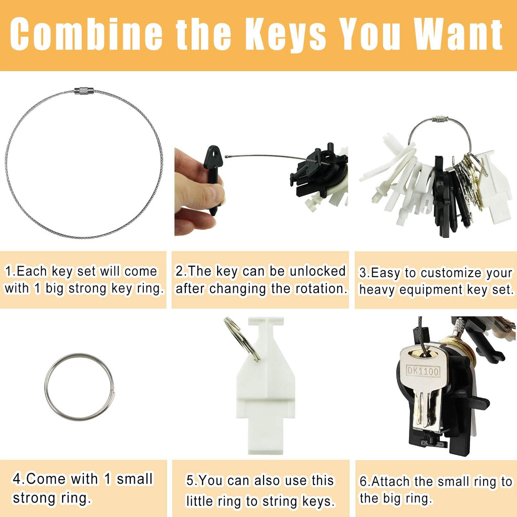 21 Pcs Dispenser Key Set for Waffle San Ja-mar Geo-rgia Pa-cific to-rk Kim-berly Cl-ark Bra-dley Paper Towel Toilet Paper Soap Dispensers Replacement Keys Cat 74 E114 Key