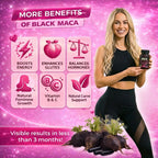 Genuine Black Maca Root Pills for a Big Butt Growing in Short time- 600 mg x 100 und (31 Days) by CurvyFruit