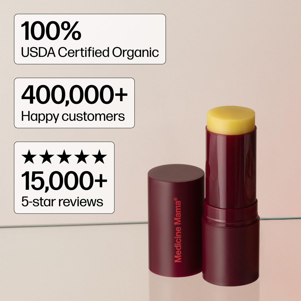VMAGIC by Medicine Mama Lips Stick – Travel Size Organic Vulva Balm – Relieves Feminine Dryness, Itching, Burning, Redness, Irritation – Hormone Free – 15 ml