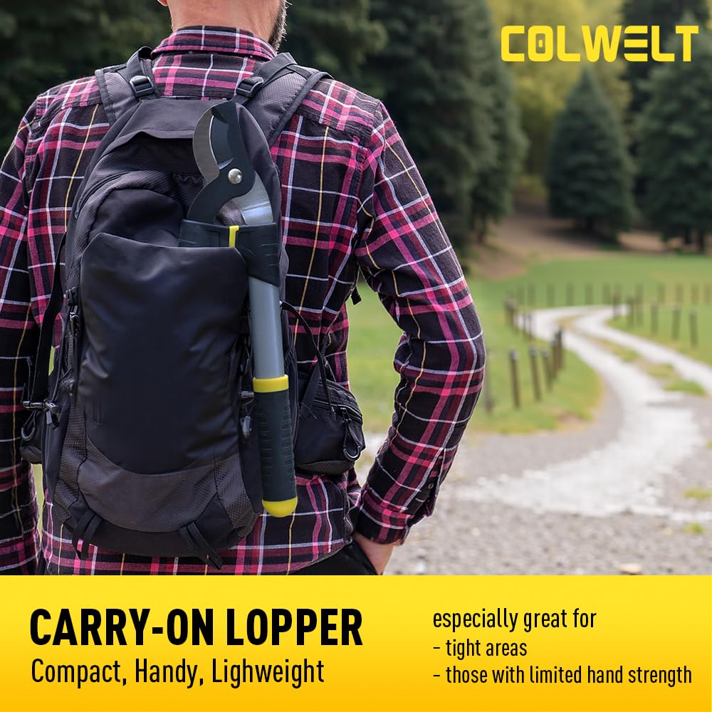 Colwelt Loppers Hedge Clippers Garden Shears 3Pcs, 17’’ Gardening Scissors
