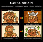 Handmade Premium Wool Sauna Hat – Viking Style Sauna Cap for Men & Women | Natural, Breathable & Eco-Friendly | Comfortable Full-Coverage Fit | Spa, Steam Room, Banya & Bathhouse