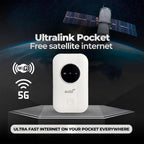 Ultralink Pocket [Internet in Your Pocket], Free WiFi Anywhere Ultralink, 2025 New Portable Satellite Internet WiFi Ultra Link Free Router Unlimited High Speed Smart Router (1 PC)