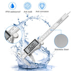 Adoric Digital Caliper, Caliper Measuring Tool Stainless Steel Vernier Caliper Digital Micrometer with Large LCD Screen, Easy Switch from Inch Metric Fraction, 0-6" Caliper Tool for DIY/Household