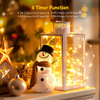 Minetom 66 Feet 200 LEDs USB Fairy String Lights with Remote, Copper Wire Starry Lights for Bedroom Wall Ceiling Christmas Tree Wreath Craft Wedding Party Decoration, Warm White
