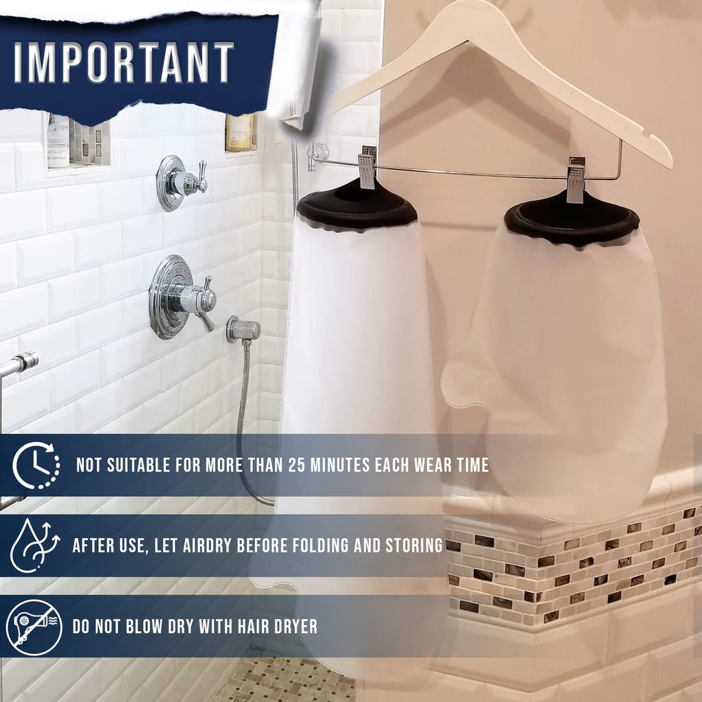 FIGHTECH PICC Line Shower Cover | Available in 3 Sizes | Reusable IV & PICC Line Sleeve | Waterproof Cast Cover for Elbow | PICC Line Covers for Upper Arm Wound (Weight: 170-250 pounds)