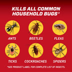 Ortho Home Defense Insect Killer for Indoor and Perimeter2 with Comfort Wand - Ready to Use Bug Spray, Kills Ants, Cockroaches & Spiders, 1.33 gal.