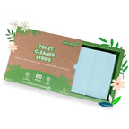 Toilet Bowl Cleaner Strips, Eco-friendly, Non-toxic, Septic Safe, Removes Odors & Stains, Plastic-free, Natural Toilet Bowl Cleaner for Quick and Easy Cleaning, Toilet Fresheners (180 count)