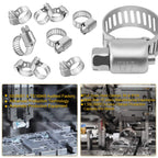 WINL Stainless Steel Hose Clamps (SAE#64 (2-1/2" ~ 4-1/2"))