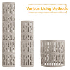 Aulock 10pcs Plastic Tree Trunk Protectors, Easy Flexible Guards