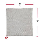 Knapp Made Chainmail Dishcloth 7”x5” - Replace Your Dirty Sponge - All Purpose Kitchenware, Pots & Pans Cleaner - Lasts a Lifetime