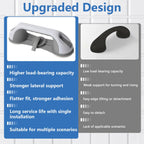 2-Pack Grab Bars for Shower :3 Strong Suction Cups, No-Drill Removable Safety Handrails for Seniors, Elderly and Disabled – Waterproof Bathroom Shower Handle for Toilet, Tub and Shower