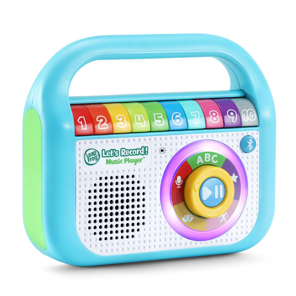 LeapFrog Let’s Record! Music Player, Teal