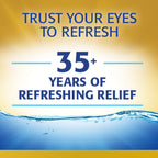 REFRESH OPTIVE MEGA-3 Lubricant Eye Drops Preservative-Free Artificial Tears, 0.01 fl oz (0.4 mL), 60 Single-Use Containers