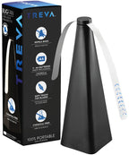 Treva Bug Fan Fly Deterrent with Holographic Blades 4-Pack Black