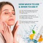 Sun Coast Sciences - Total Package Serum, All-In-One Vitamin C, Hyaluronic Acid, Anti-Aging Facial Super Serum for Wrinkles, Age Spots - 1 fl oz (Pack of 2)