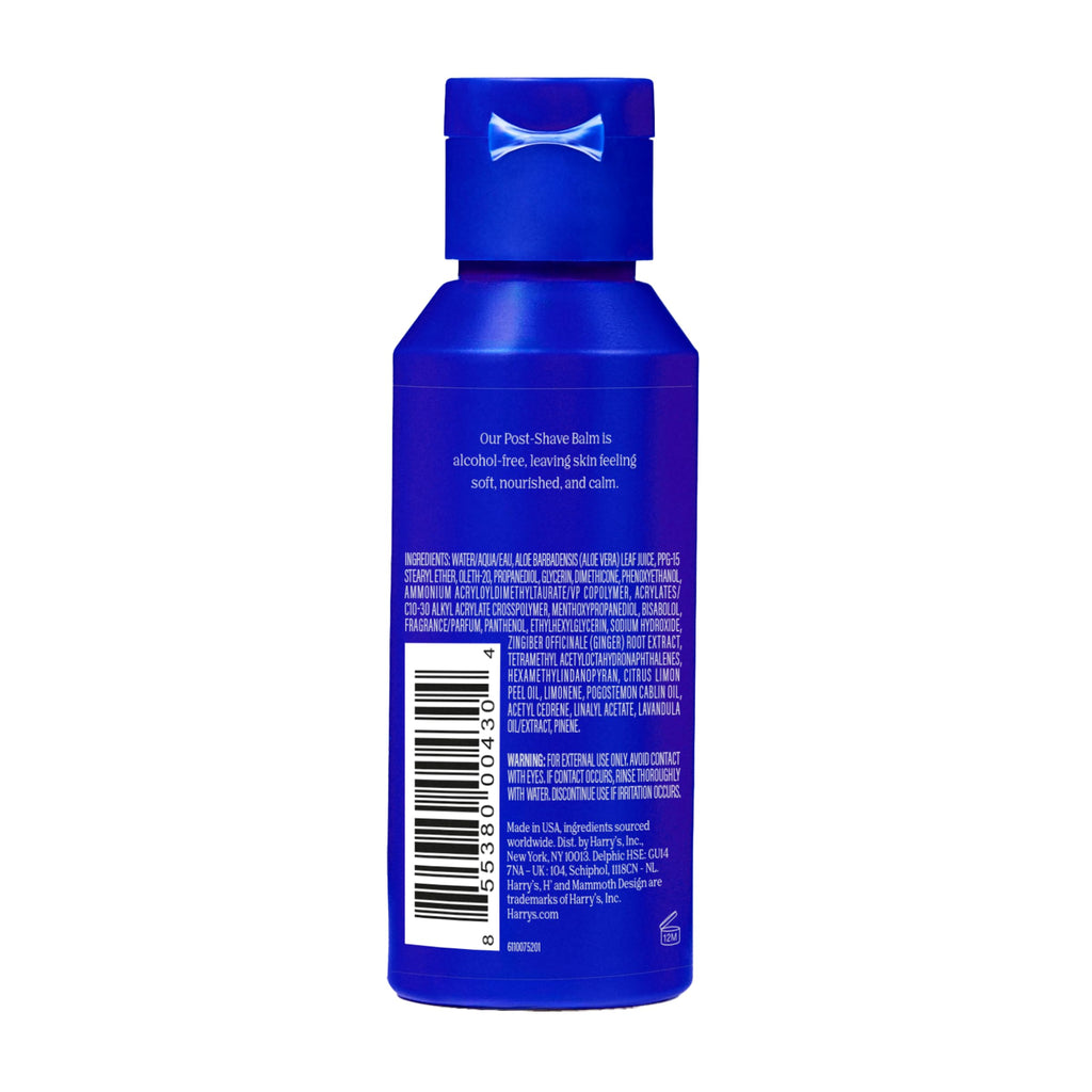 Harry's Post-Shave Balm for Men with Aloe - 3.4 fl oz (2 Pack)