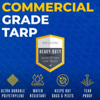 Mattress Bags for Moving and Storage | Extra Thick Heavy Duty Reusable Mattress Cover Protector Tarp with Premium Strong Zipper and 8 Patented Easy to Carry Handles (California King Size)