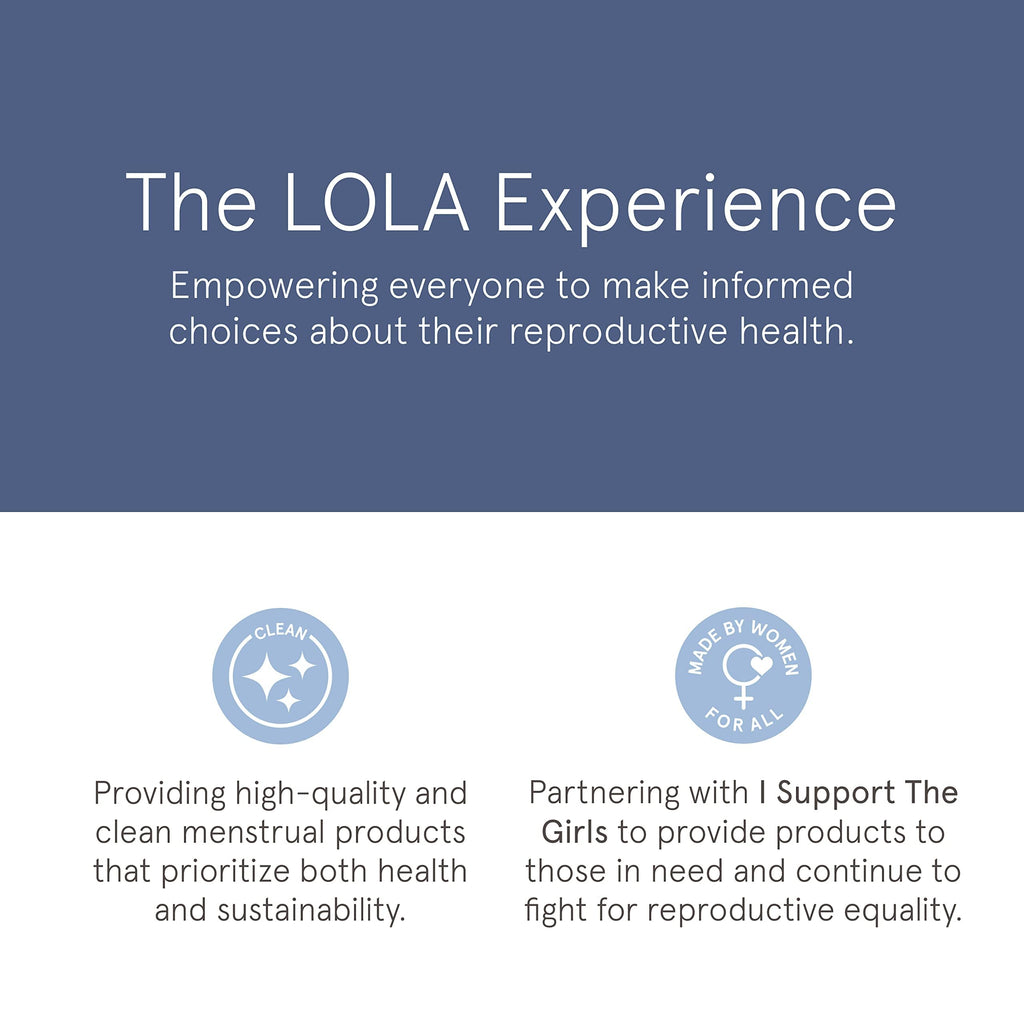 LOLA Organic Tampons, Regular Absorbency, 32 Count