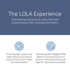 LOLA Organic Tampons, Regular Absorbency, 32 Count