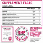 Wellcatcher GLP-1 Support Supplement for Women Men, Weight Management Capsules with Berberine, L-Glutamine, 5-HTP & Saffron, Appetite Cravings Metabolism Gut Health Support, 60 Capsules